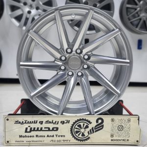 رینگ ووسن چرخشی نقره ای