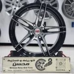 رینگ مومو رخ تراش مشکی- فروشگاه محسن تایر